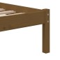 vidaXL Massivholzbett Honigbraun 75x190 cm vidaXL Massivholzbett Honigbraun 75x190 cm