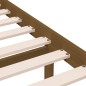 vidaXL Massivholzbett Honigbraun 75x190 cm vidaXL Massivholzbett Honigbraun 75x190 cm