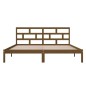 vidaXL Massivholzbett Honigbraun Kiefer 140x190 cm vidaXL Massivholzbett Honigbraun Kiefer 140x190 cm