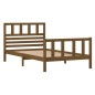 vidaXL Massivholzbett Honigbraun 100x200 cm vidaXL Massivholzbett Honigbraun 100x200 cm
