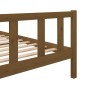 vidaXL Massivholzbett Honigbraun 100x200 cm vidaXL Massivholzbett Honigbraun 100x200 cm