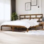 vidaXL Massivholzbett Honigbraun Kiefer 200x200 cm vidaXL Massivholzbett Honigbraun Kiefer 200x200 cm