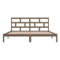 vidaXL Massivholzbett Honigbraun Kiefer 200x200 cm vidaXL Massivholzbett Honigbraun Kiefer 200x200 cm