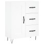 Highboard Weiß 69,5x34x180 cm Holzwerkstoff Highboard Weiß 69,5x34x180 cm Holzwerkstoff