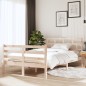 vidaXL Massivholzbett 120x190 cm vidaXL Massivholzbett 120x190 cm