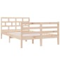 vidaXL Massivholzbett 120x190 cm vidaXL Massivholzbett 120x190 cm