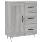 vidaXL Highboard Grau Sonoma 69,5x34x180 cm Holzwerkstoff vidaXL Highboard Grau Sonoma 69,5x34x180 cm Holzwerkstoff