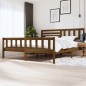 vidaXL Massivholzbett Honigbraun 200x200 cm vidaXL Massivholzbett Honigbraun 200x200 cm
