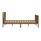 vidaXL Massivholzbett Honigbraun 200x200 cm vidaXL Massivholzbett Honigbraun 200x200 cm