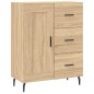 Highboard Sonoma-Eiche 69,5x34x180 cm Holzwerkstoff Highboard Sonoma-Eiche 69,5x34x180 cm Holzwerkstoff