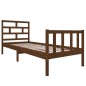 vidaXL Massivholzbett Honigbraun Kiefer 75x190 cm vidaXL Massivholzbett Honigbraun Kiefer 75x190 cm
