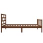vidaXL Massivholzbett Honigbraun Kiefer 75x190 cm vidaXL Massivholzbett Honigbraun Kiefer 75x190 cm