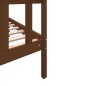 vidaXL Massivholzbett Honigbraun Kiefer 75x190 cm vidaXL Massivholzbett Honigbraun Kiefer 75x190 cm