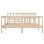 vidaXL Massivholzbett 140x190 cm vidaXL Massivholzbett 140x190 cm