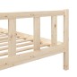 vidaXL Massivholzbett 140x190 cm vidaXL Massivholzbett 140x190 cm