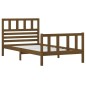 vidaXL Massivholzbett Honigbraun 90x200 cm vidaXL Massivholzbett Honigbraun 90x200 cm