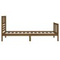vidaXL Massivholzbett Honigbraun 90x200 cm vidaXL Massivholzbett Honigbraun 90x200 cm