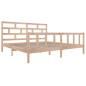 vidaXL Massivholzbett Kiefer 180x200 cm vidaXL Massivholzbett Kiefer 180x200 cm
