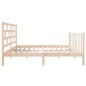 vidaXL Massivholzbett Kiefer 140x190 cm vidaXL Massivholzbett Kiefer 140x190 cm
