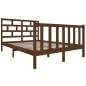 vidaXL Massivholzbett Honigbraun Kiefer 120x190 cm vidaXL Massivholzbett Honigbraun Kiefer 120x190 cm