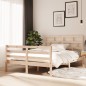 vidaXL Massivholzbett 135x190 cm vidaXL Massivholzbett 135x190 cm