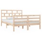 vidaXL Massivholzbett 135x190 cm vidaXL Massivholzbett 135x190 cm