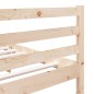 vidaXL Massivholzbett 135x190 cm vidaXL Massivholzbett 135x190 cm