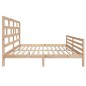 vidaXL Massivholzbett 180x200 cm vidaXL Massivholzbett 180x200 cm