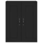 Highboard Schwarz 69,5x34x180 cm Holzwerkstoff Highboard Schwarz 69,5x34x180 cm Holzwerkstoff