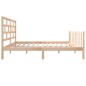 vidaXL Massivholzbett Kiefer 150x200 cm vidaXL Massivholzbett Kiefer 150x200 cm