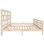 vidaXL Massivholzbett Kiefer 200x200 cm vidaXL Massivholzbett Kiefer 200x200 cm