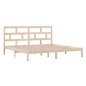 vidaXL Massivholzbett Kiefer 200x200 cm vidaXL Massivholzbett Kiefer 200x200 cm