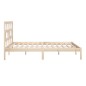 vidaXL Massivholzbett Kiefer 200x200 cm vidaXL Massivholzbett Kiefer 200x200 cm