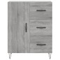 Highboard Grau Sonoma 69,5x34x180 cm Holzwerkstoff Highboard Grau Sonoma 69,5x34x180 cm Holzwerkstoff
