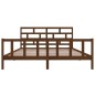 vidaXL Massivholzbett Honigbraun Kiefer 200x200 cm vidaXL Massivholzbett Honigbraun Kiefer 200x200 cm