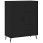 vidaXL Highboard Schwarz 69,5x34x180 cm Holzwerkstoff vidaXL Highboard Schwarz 69,5x34x180 cm Holzwerkstoff