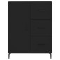 vidaXL Highboard Schwarz 69,5x34x180 cm Holzwerkstoff vidaXL Highboard Schwarz 69,5x34x180 cm Holzwerkstoff