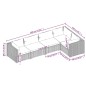 vidaXL 5-tlg. Garten-Lounge-Set mit Kissen Poly Rattan Schwarz vidaXL 5-tlg. Garten-Lounge-Set mit Kissen Poly Rattan Schwarz