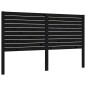 Massivholzbett mit Kopfteil Schwarz 160x200 cm Massivholzbett mit Kopfteil Schwarz 160x200 cm