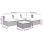 vidaXL 5-tlg. Garten-Lounge-Set mit Kissen Poly Rattan Schwarz vidaXL 5-tlg. Garten-Lounge-Set mit Kissen Poly Rattan Schwarz