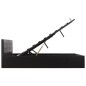 Stauraumbett Hydraulisch Schwarz Kunstleder 180×200 cm Stauraumbett Hydraulisch Schwarz Kunstleder 180×200 cm