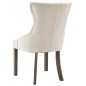 vidaXL Esszimmerstühle 2 Stk. Beige Stoff vidaXL Esszimmerstühle 2 Stk. Beige Stoff