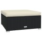vidaXL 8-tlg. Garten-Lounge-Set mit Kissen Poly Rattan Schwarz vidaXL 8-tlg. Garten-Lounge-Set mit Kissen Poly Rattan Schwarz