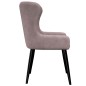 Esszimmerstühle 2 Stk. Rosa Samt Esszimmerstühle 2 Stk. Rosa Samt