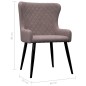 Esszimmerstühle 2 Stk. Rosa Samt Esszimmerstühle 2 Stk. Rosa Samt