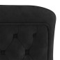 vidaXL Esszimmerstuhl Schwarz 53x52x98 cm Samt & Edelstahl vidaXL Esszimmerstuhl Schwarz 53x52x98 cm Samt & Edelstahl