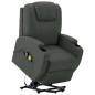 vidaXL Massagesessel mit Aufstehhilfe Anthrazit Kunstleder vidaXL Massagesessel mit Aufstehhilfe Anthrazit Kunstleder
