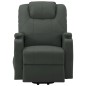 vidaXL Massagesessel mit Aufstehhilfe Anthrazit Kunstleder vidaXL Massagesessel mit Aufstehhilfe Anthrazit Kunstleder