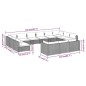 vidaXL 13-tlg. Garten-Lounge-Set mit Kissen Braun Poly Rattan vidaXL 13-tlg. Garten-Lounge-Set mit Kissen Braun Poly Rattan