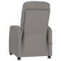 Massagesessel Taupe Stoff Massagesessel Taupe Stoff